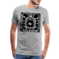 Guadalajara Black Ink Men's Premium T - heather gray