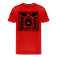 Guadalajara Black Ink Men's Premium T - red