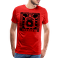 Guadalajara Black Ink Men's Premium T - red