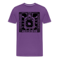 Guadalajara Black Ink Men's Premium T - purple