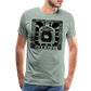 Guadalajara Black Ink Men's Premium T - steel green