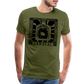 Guadalajara Black Ink Men's Premium T - olive green