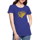 Gold Heart Sigil Women's Premium T - royal blue