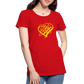 Gold Heart Sigil Women's Premium T - red