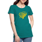 Gold Heart Sigil Women's Premium T - teal