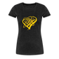 Gold Heart Sigil Women's Premium T - charcoal grey