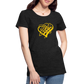 Gold Heart Sigil Women's Premium T - charcoal grey