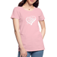 White Heart Sigil Women's Premium T - pink