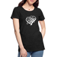 White Heart Sigil Women's Premium T - charcoal grey