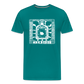 Guadalajara White Ink Men's Premium T - teal