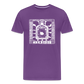 Guadalajara White Ink Men's Premium T - purple