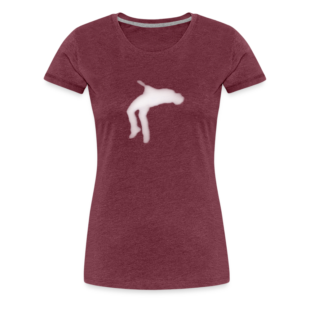 Ship of Theseus Women’s Premium T - heather burgundy