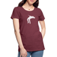 Ship of Theseus Women’s Premium T - heather burgundy