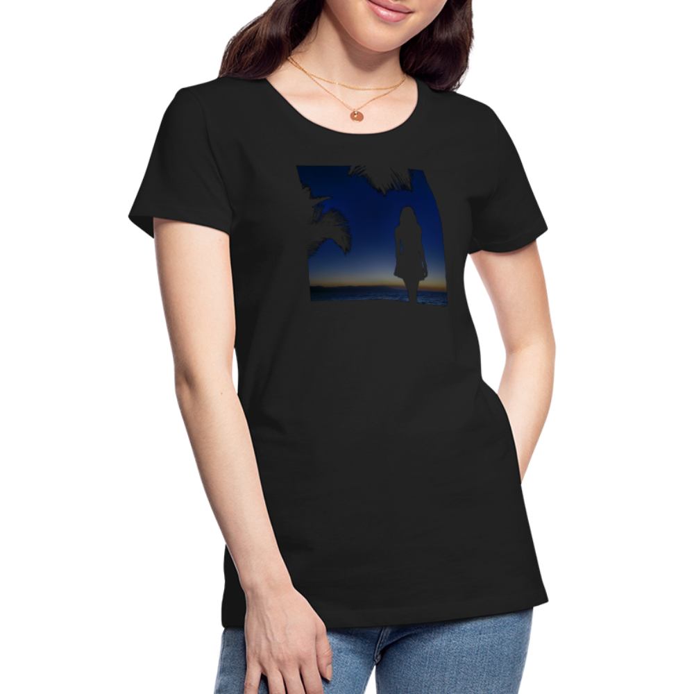 Sunsets Women’s Premium T - black