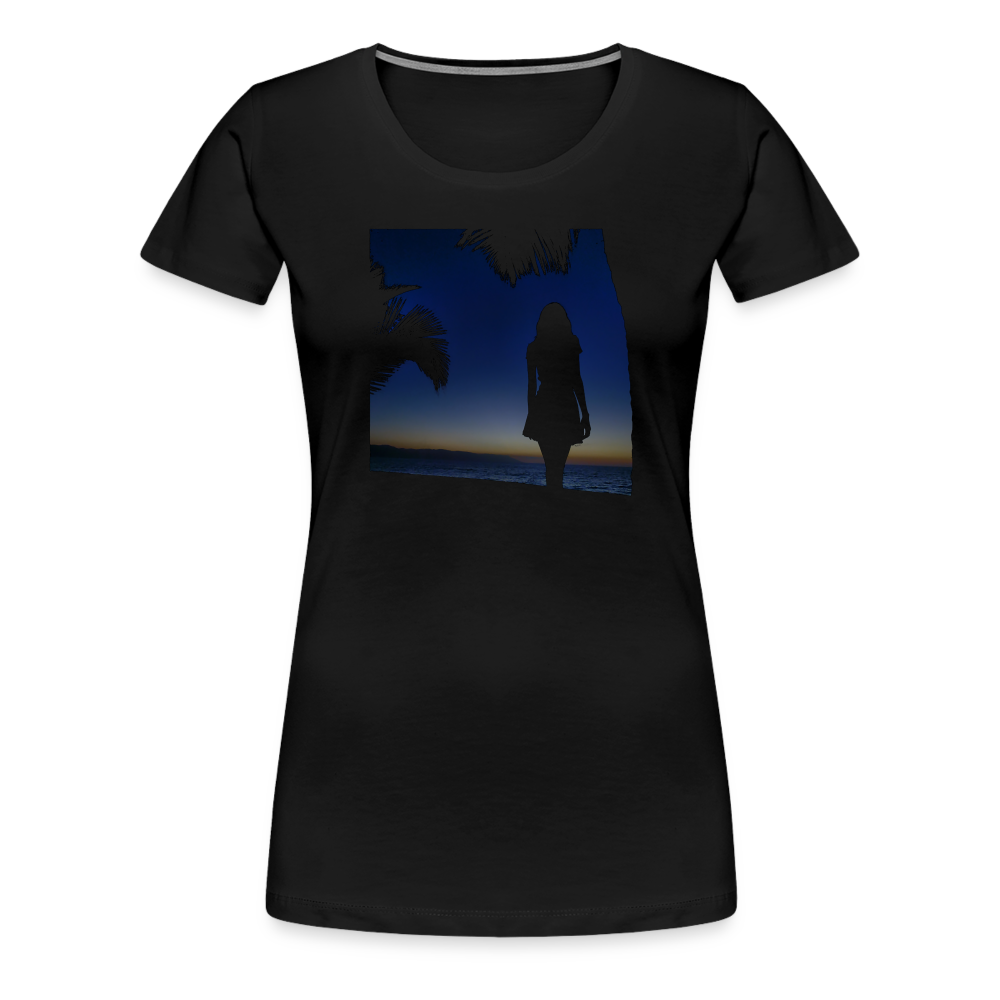 Sunsets Women’s Premium T - black