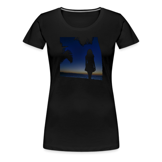 Sunsets Women’s Premium T - black