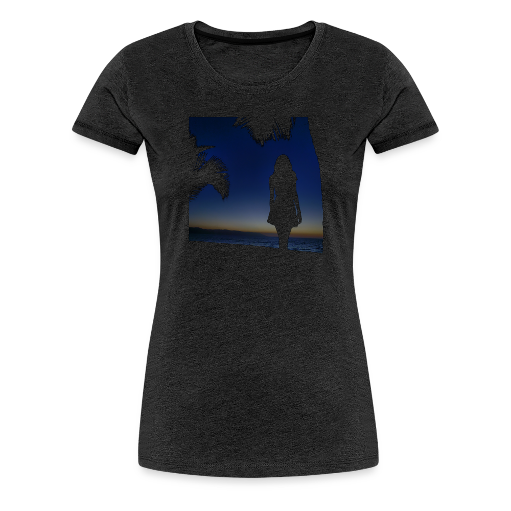 Sunsets Women’s Premium T - charcoal grey