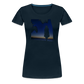 Sunsets Women’s Premium T - deep navy