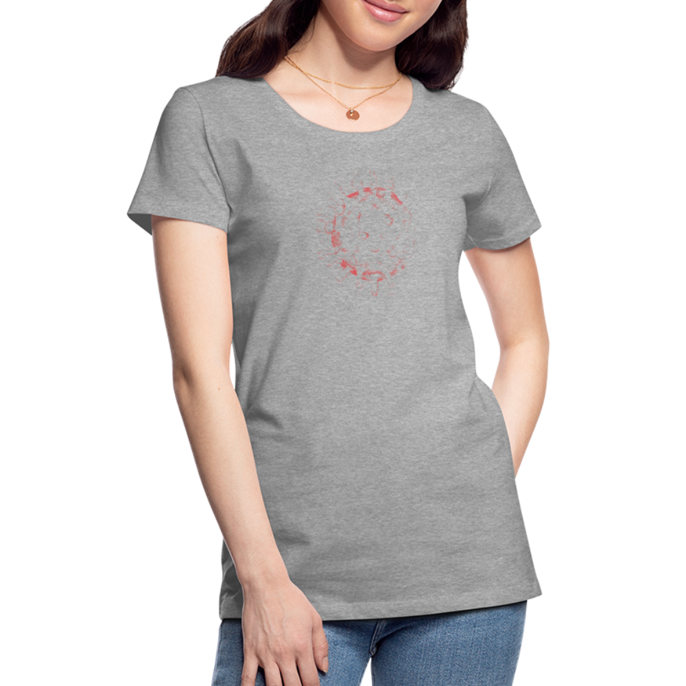 Contagious Women’s Premium T - heather gray