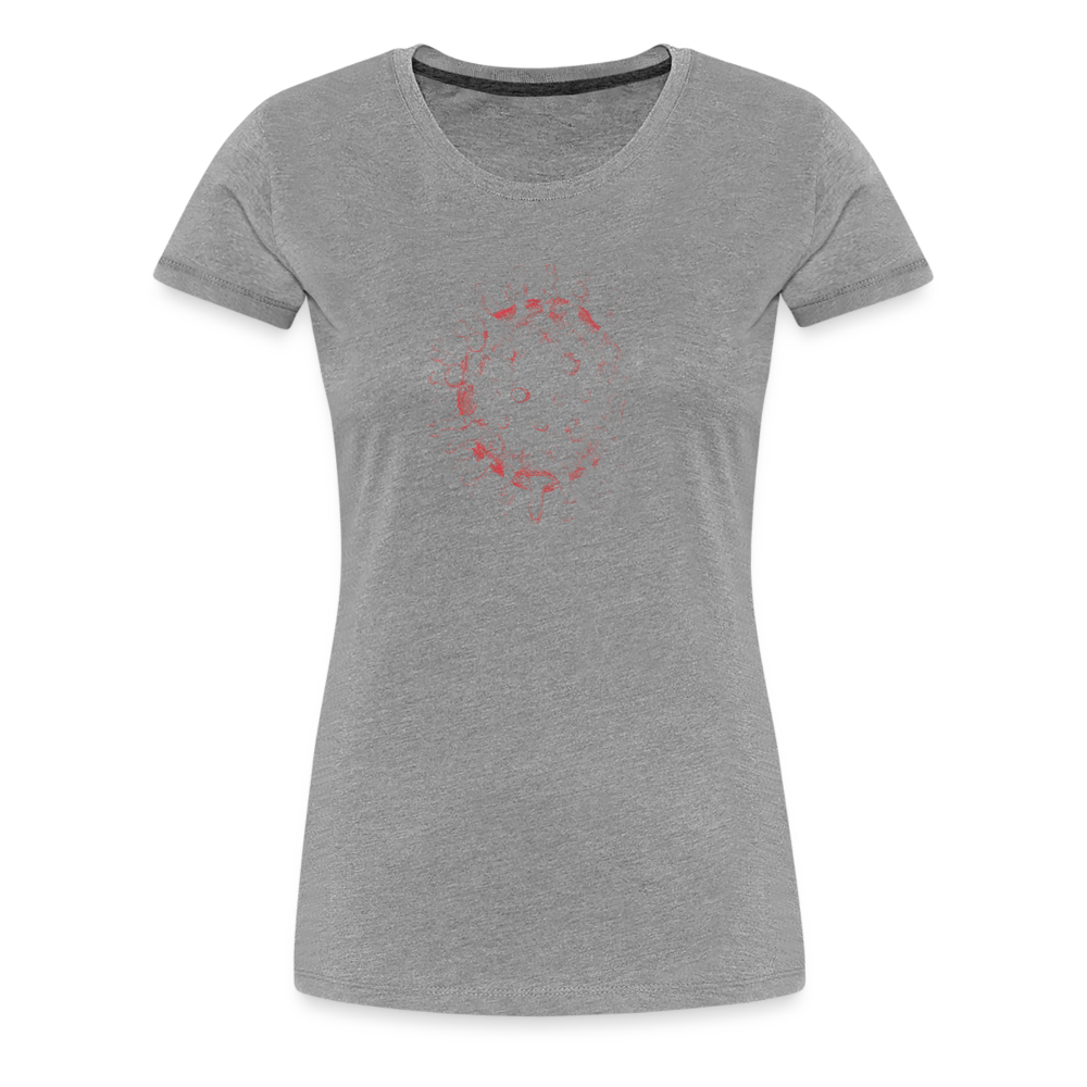 Contagious Women’s Premium T - heather gray