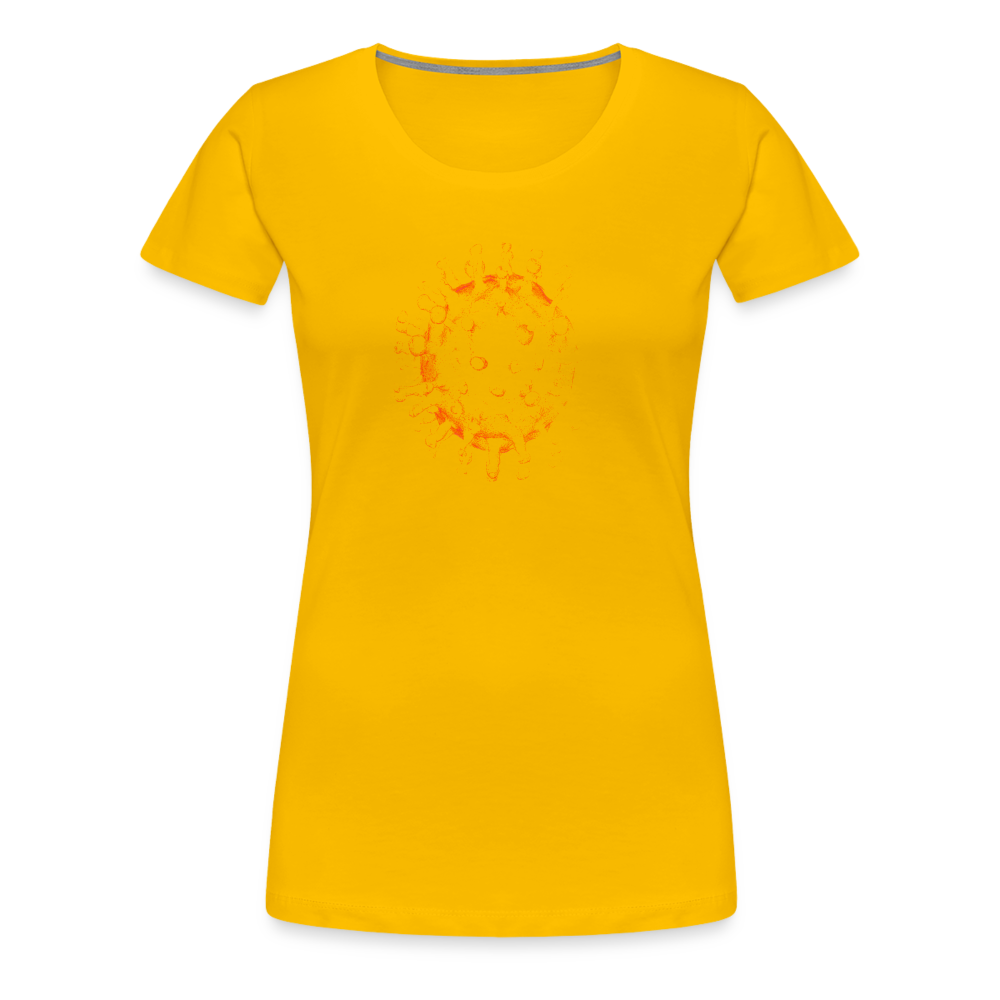 Contagious Women’s Premium T - sun yellow