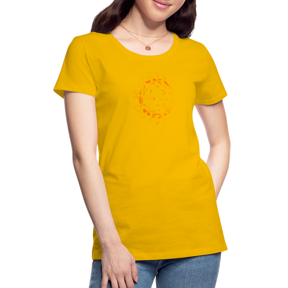 Contagious Women’s Premium T - sun yellow