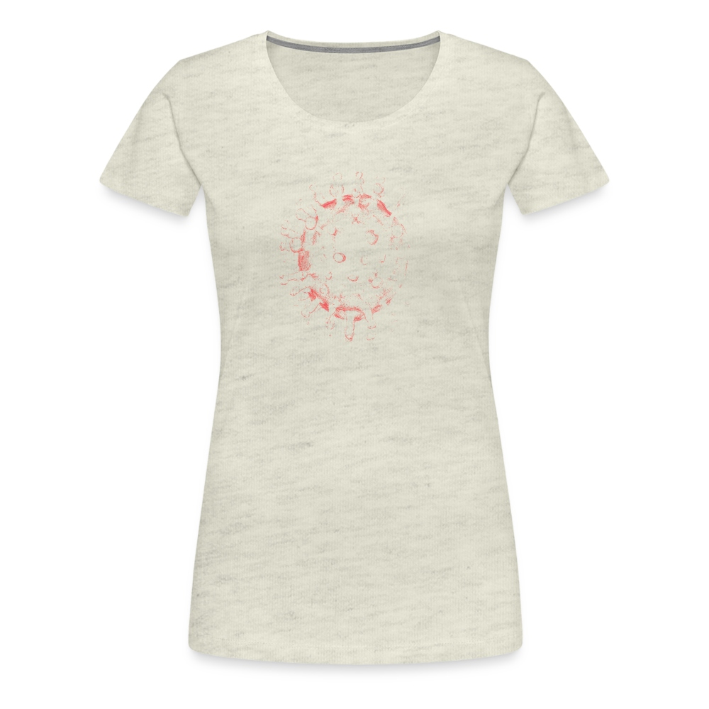 Contagious Women’s Premium T - heather oatmeal