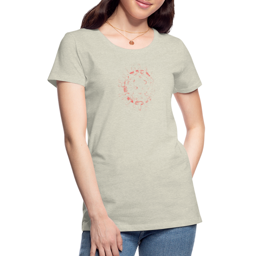 Contagious Women’s Premium T - heather oatmeal