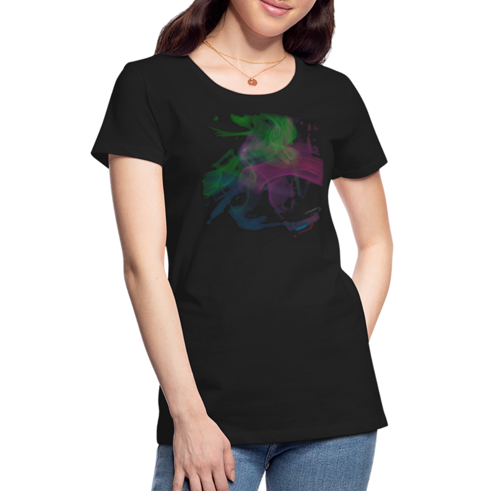 Smoke Two Women’s Premium T - black