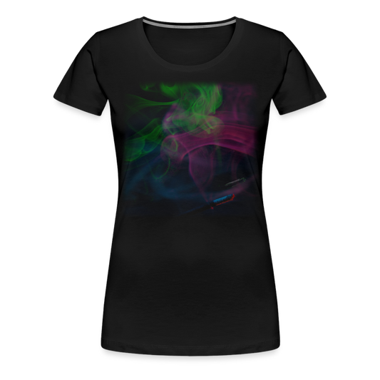 Smoke Two Women’s Premium T - black