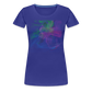 Smoke Two Women’s Premium T - royal blue