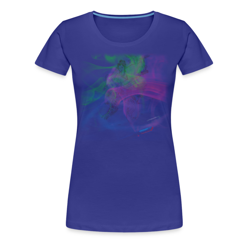 Smoke Two Women’s Premium T - royal blue