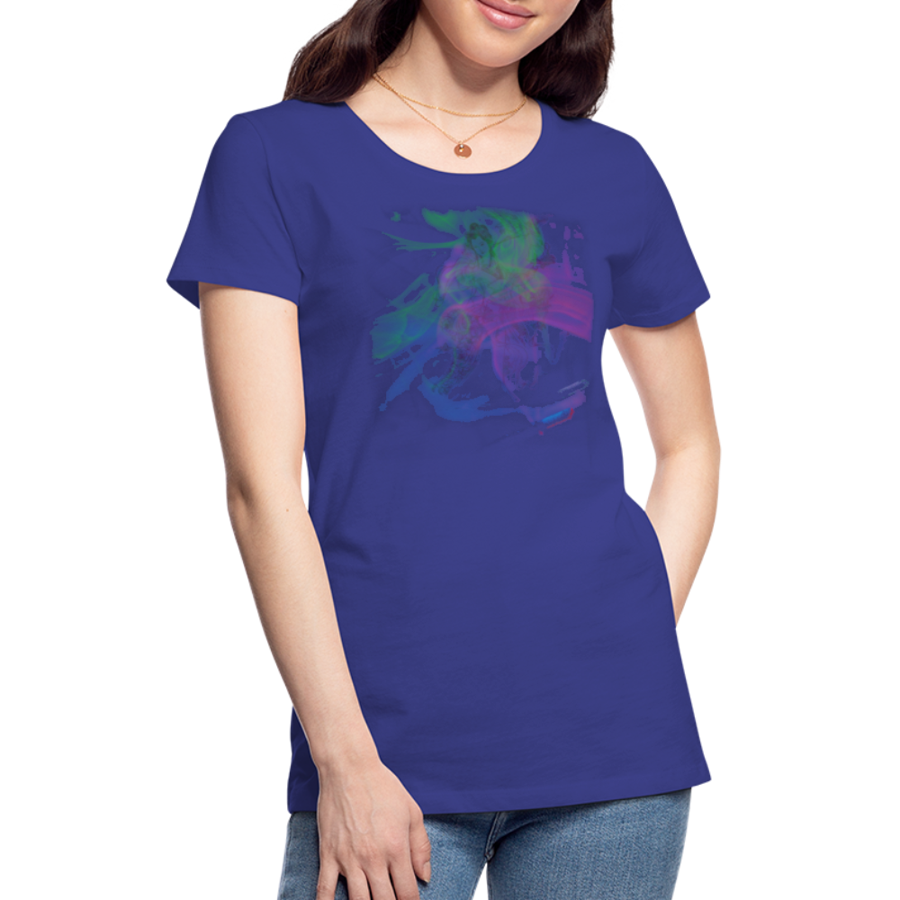 Smoke Two Women’s Premium T - royal blue