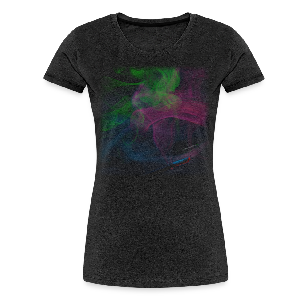 Smoke Two Women’s Premium T - charcoal grey