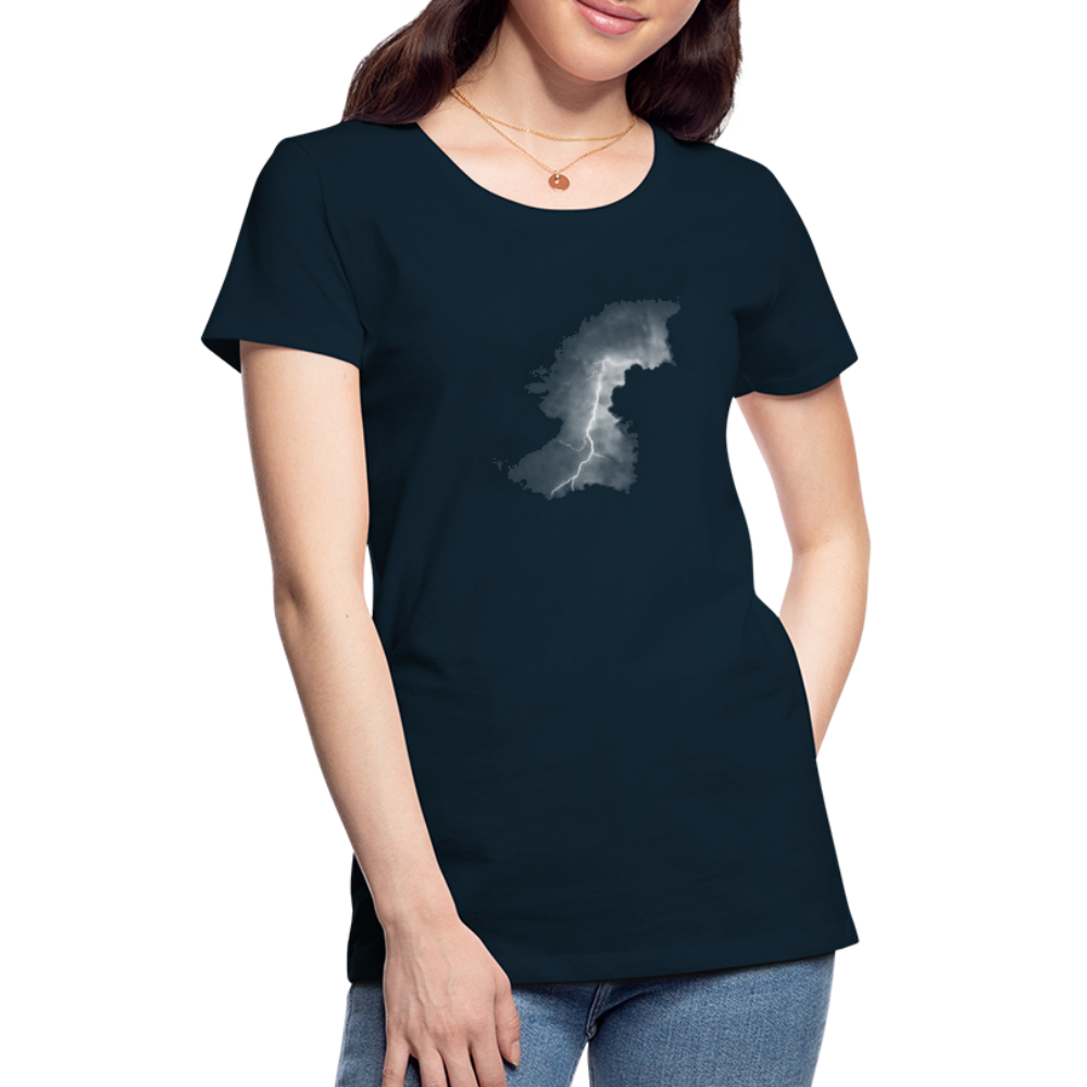 The Quickening Women’s Premium T - deep navy