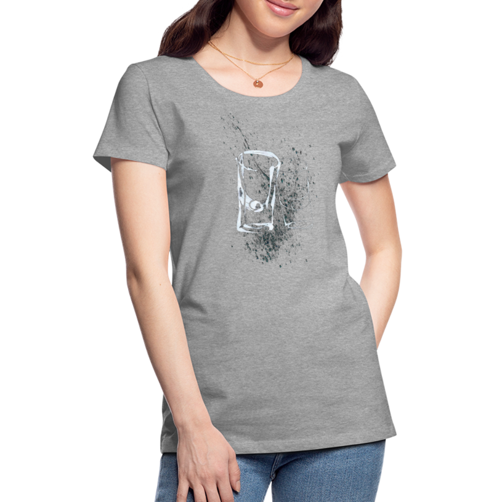 Dos Tequilas Women’s Premium T - heather gray