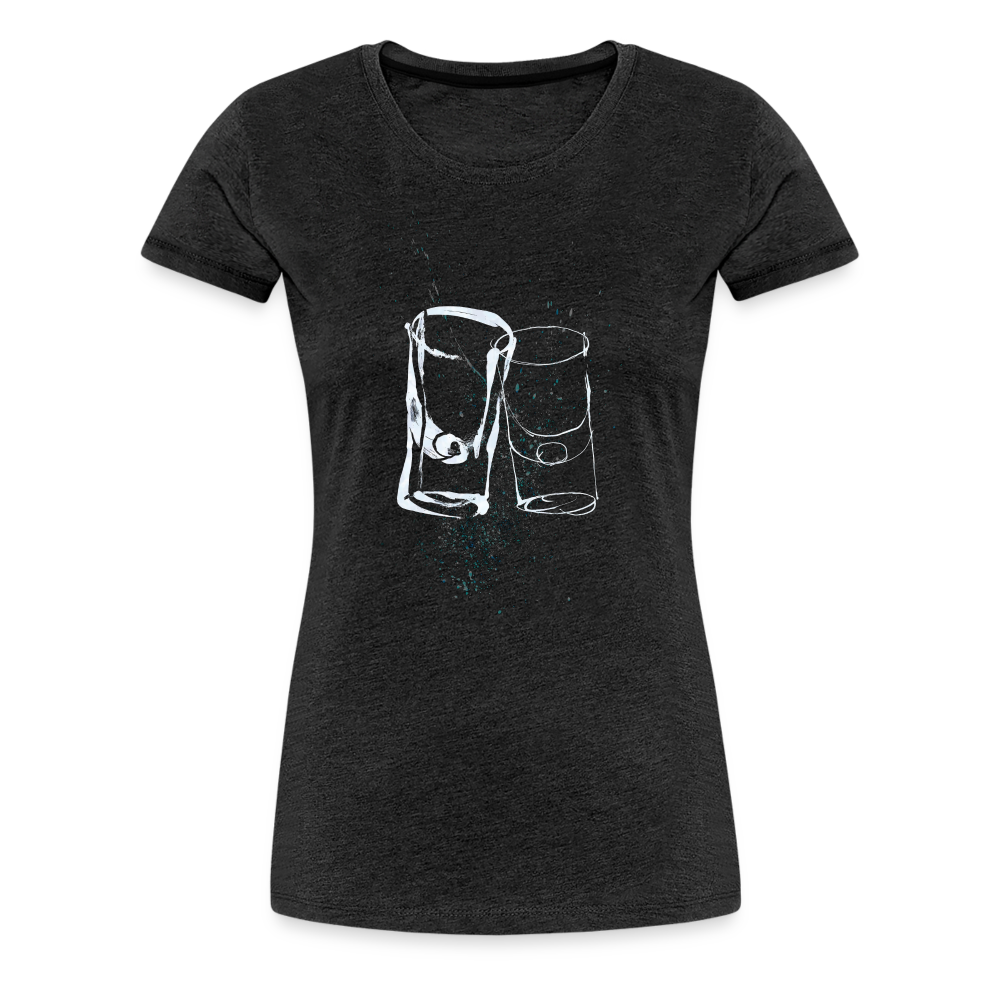 Dos Tequilas Women’s Premium T - charcoal grey