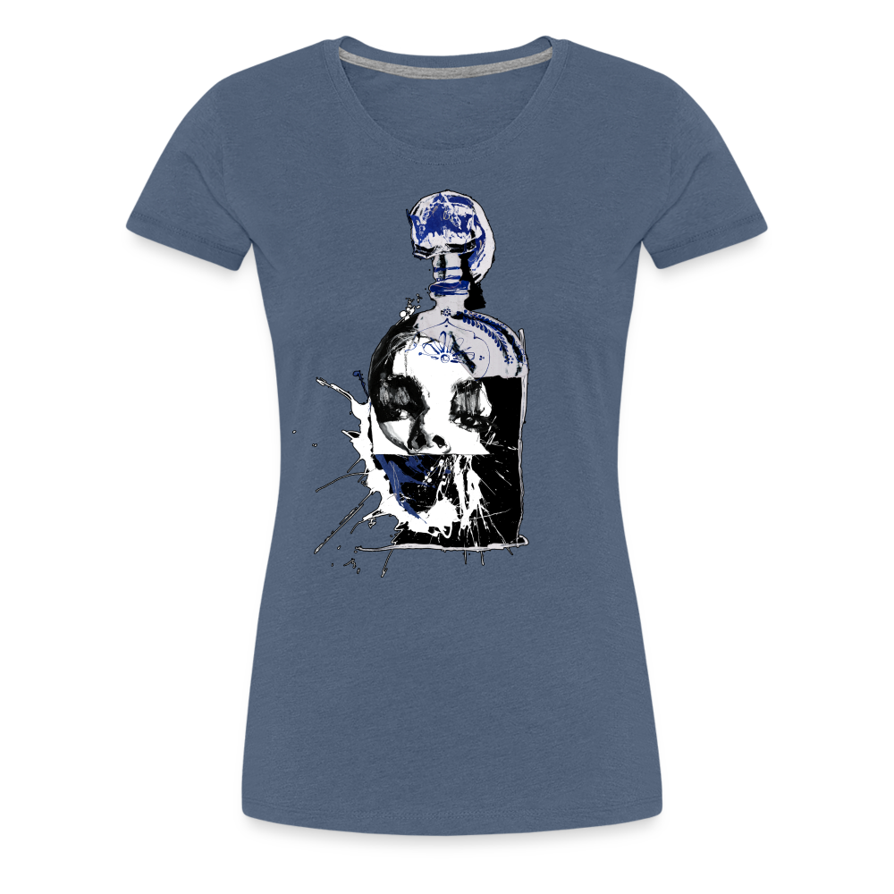 Qué Bonito Es Un Entierro Women’s Premium T - heather blue