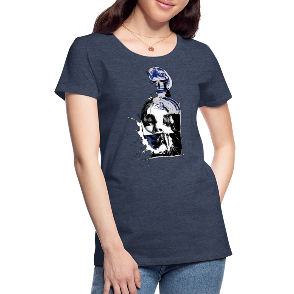 Qué Bonito Es Un Entierro Women’s Premium T - heather blue