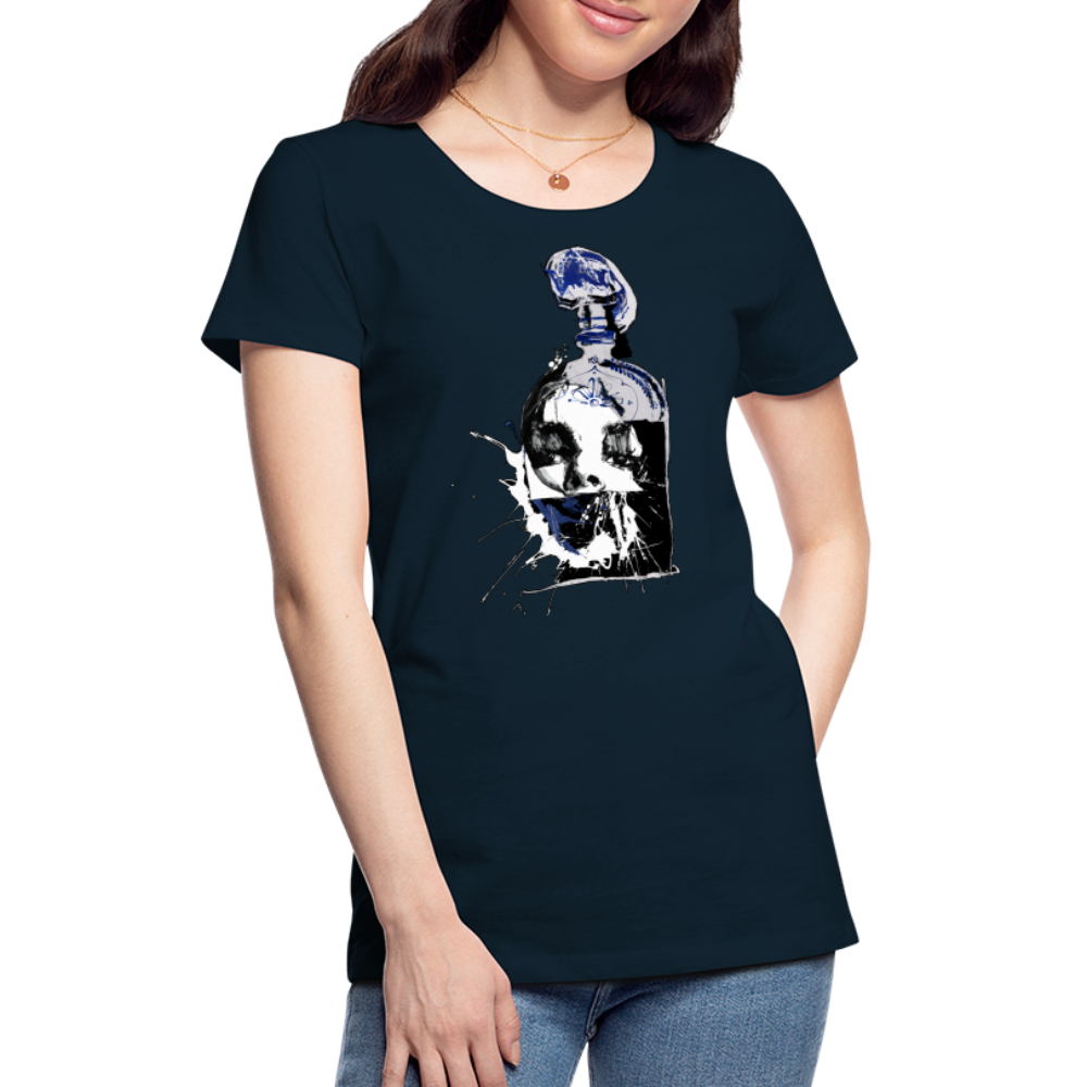 Qué Bonito Es Un Entierro Women’s Premium T - deep navy