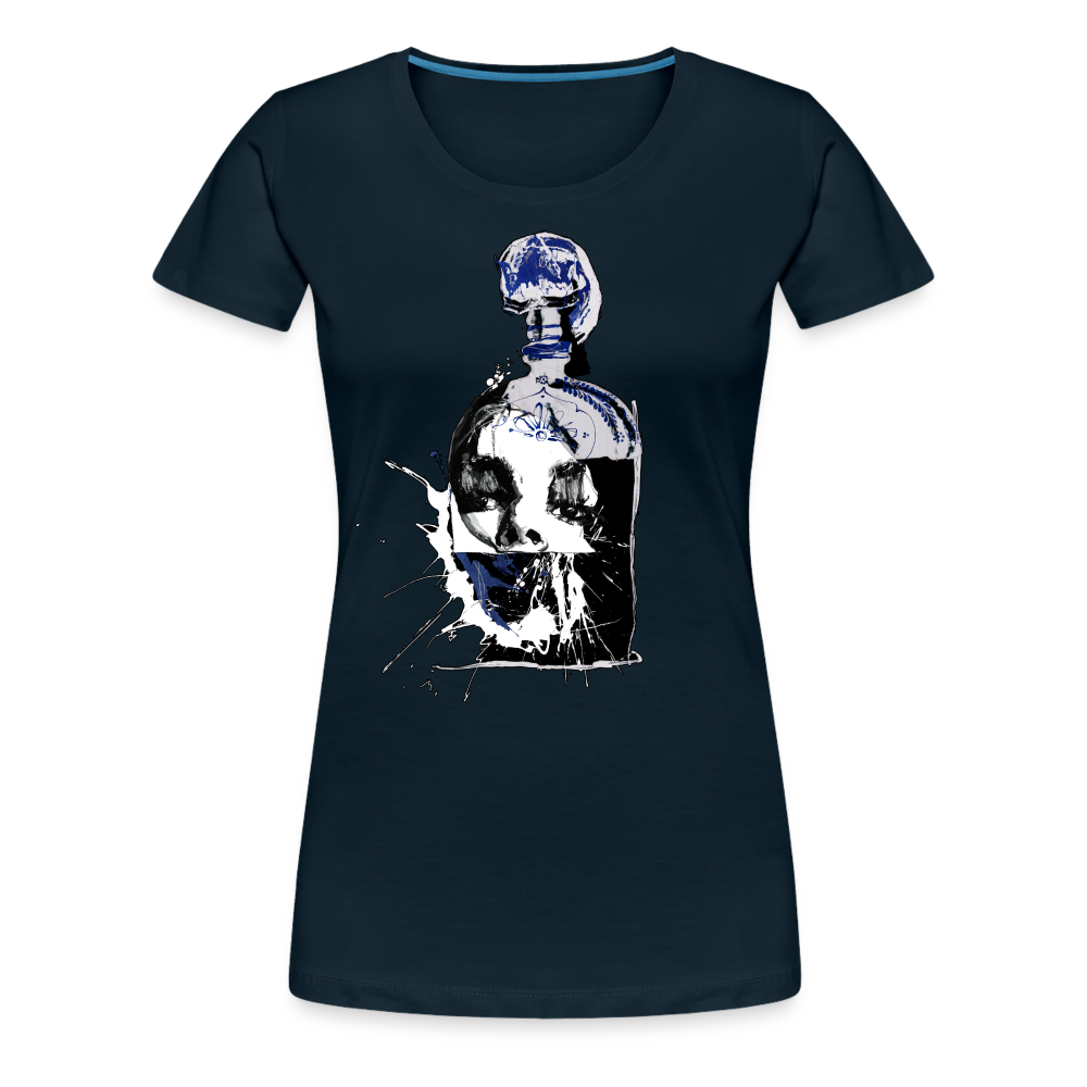 Qué Bonito Es Un Entierro Women’s Premium T - deep navy