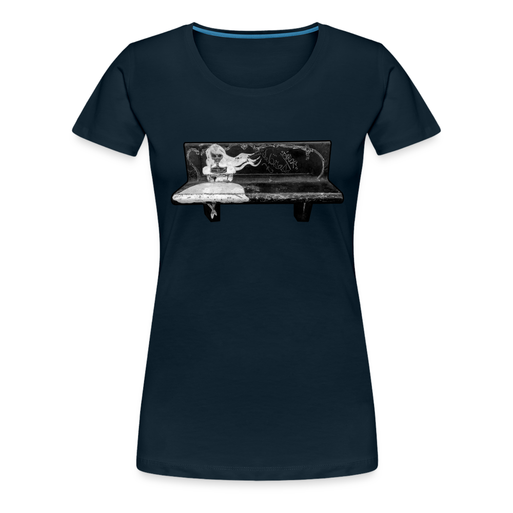 Nevermore Women’s Premium T - deep navy