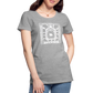 Guadalajara White Ink Women’s Premium T - heather gray