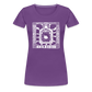 Guadalajara White Ink Women’s Premium T - purple