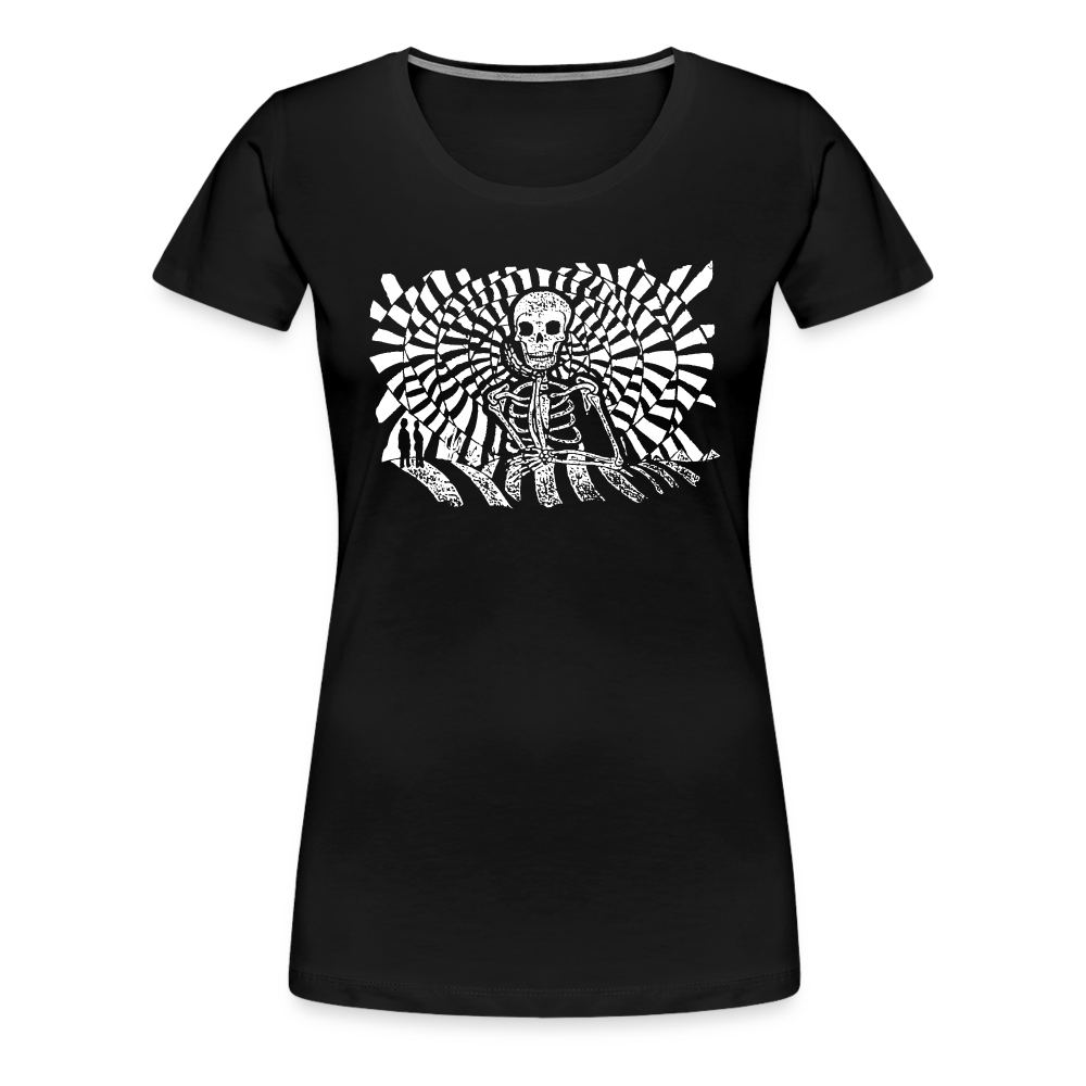 S.T.R.I.V.E. White Ink Women’s Premium T - black