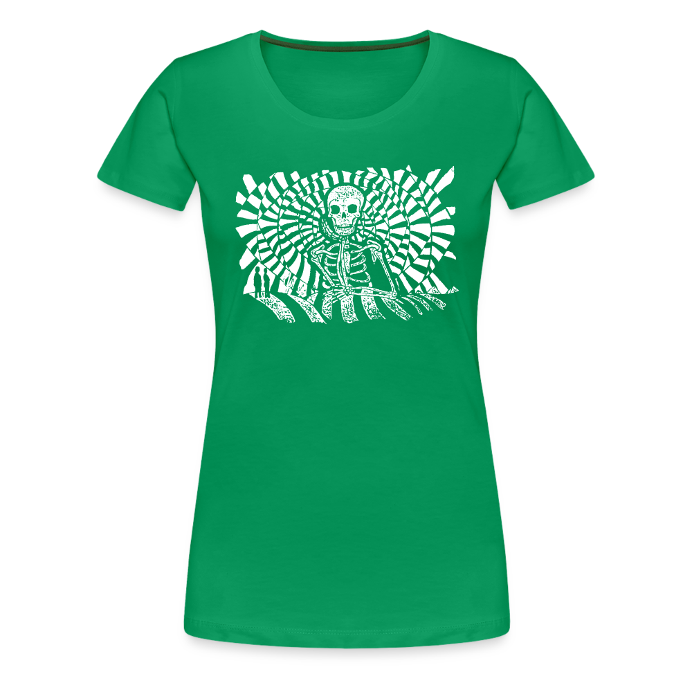 S.T.R.I.V.E. White Ink Women’s Premium T - kelly green