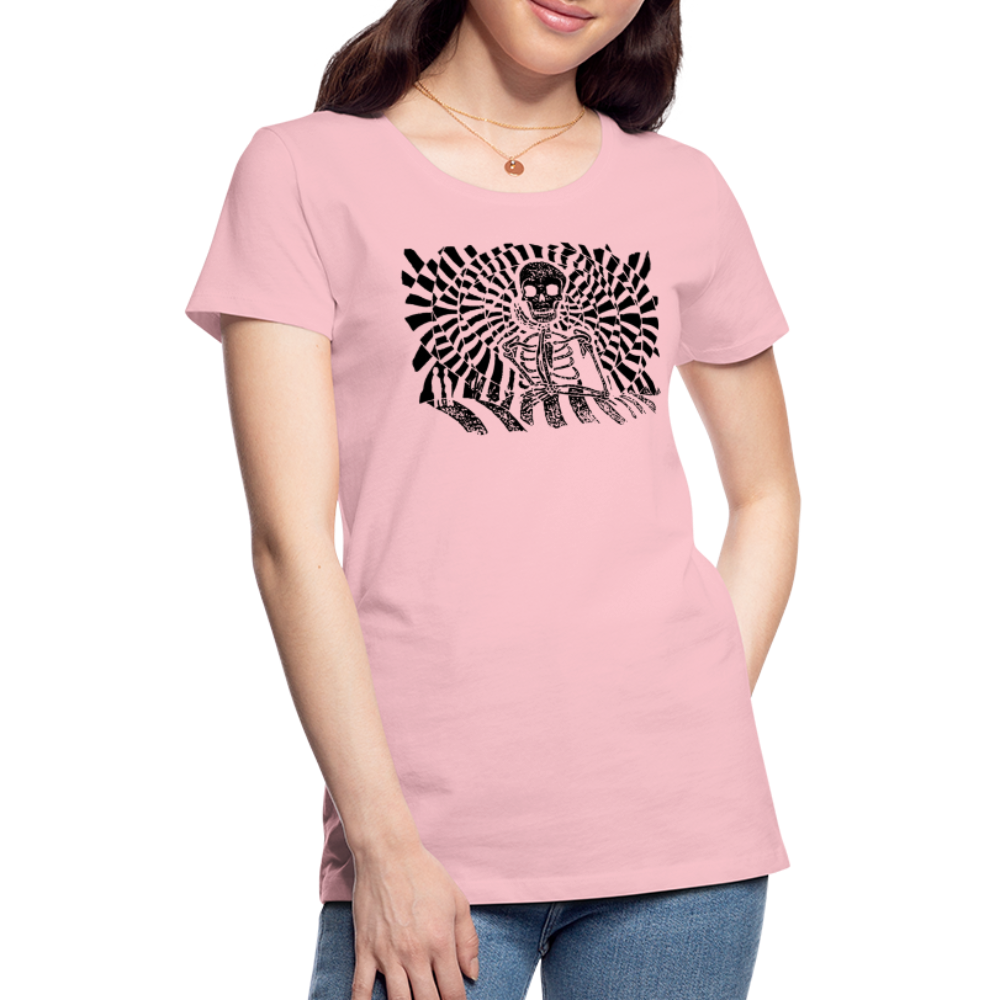 S.T.R.I.V.E. Black Ink Women’s Premium T - pink