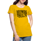 S.T.R.I.V.E. Black Ink Women’s Premium T - sun yellow