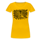 S.T.R.I.V.E. Black Ink Women’s Premium T - sun yellow