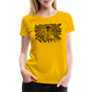 S.T.R.I.V.E. Black Ink Women’s Premium T - sun yellow